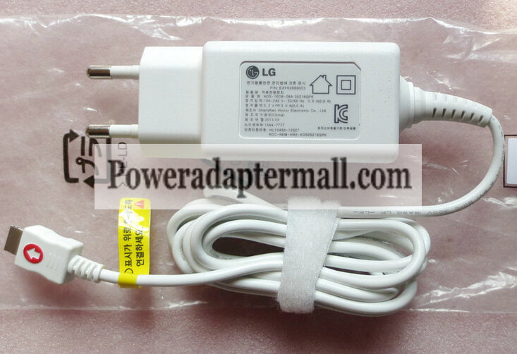 Original LG H160 05216GPK 5.2V 3A Tablet PC AC Adapter White - Click Image to Close